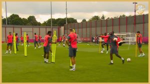 Bayern Munich – Passing Combinations With Two Balls