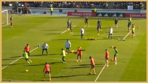 Real Madrid – Double Possession Game With Transition to Finishing
