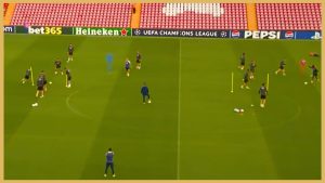 Atletico Madrid – Intense Passing Combinations