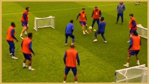 Netherlands – Possession Game With Finishing On Small Goals