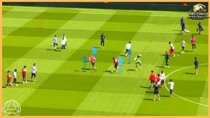 PSG – Intense Passing Drill With 4 Balls