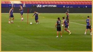 Atletico Madrid – Passing Combinations