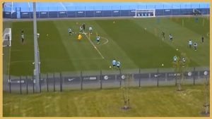 Manchester City – Pep Guardiola – High Intensity Passing Combinations With Finishing