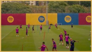 FC Barcelona – High Intensity Passing Drills With Finising