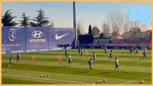 Atletico Madrid – Diego Simeone – Passing Drill & Warm Up