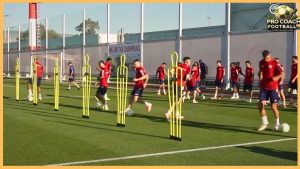 Olympiacos Piraeus – Intense Passing Drills & Ball Control