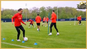 RB Leipzig – Great Passing Combination And Ball Control