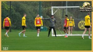 Borussia Dortmund – Counterattack drill – Fast small sided game