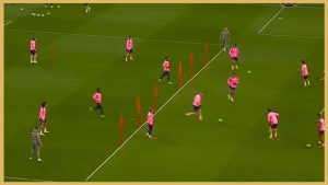 Atletico Madrid – Intense Passing Combinations
