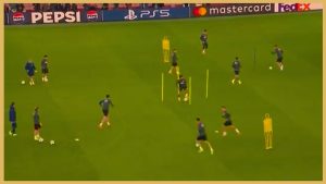 Atletico Madrid – High Intensity Passing Combinations