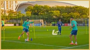 Brazil – Passing Drill & Activation With Balls & Saq