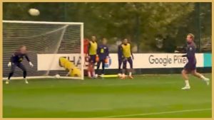 England – Double Crossing And Finishing Drill
