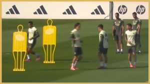 Real Madrid – Intense Passing Combinations