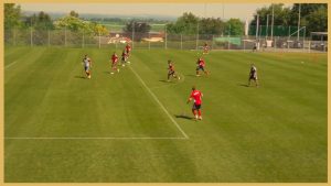 High Intensity Attackig Game With Defensive Transition