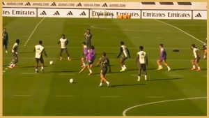 Real Madrid – Possession Game With Finishing With Four Goals