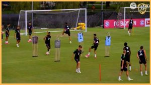 Bayern Munich – Warm Up With Balls – 2 Variantions