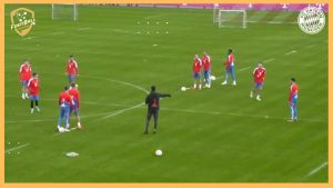 Bayern Munich – Intense passing drill