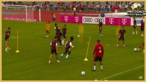 Bayern Munich – High Intensity Passing Combinations With Two Balls