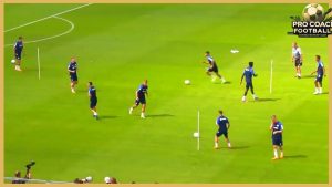 Fc Schalke 04 – Intensive Passing Drill With 2 And 3 Balls