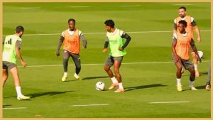 Real Madrid – Possession – Transition Game With Finishing