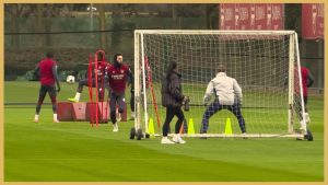 Arsenal London – Passing Combinations With Finishing – 2 Drills