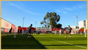 Benfica – Passing Combinations With Two Balls