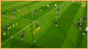 Bayern Munich – Warm Up & SAQ With Balls