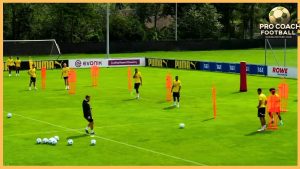Borussia Dortmund – Dynamic Five Balls Finishing Drill By Nuri Sahin
