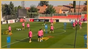 Atletico Madrid – Intense Passing Combinations