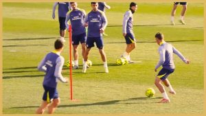 Atletico Madrid – Intense Passing Combinations