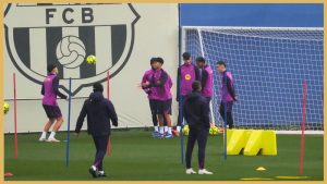 Fc Barcelona – Saq Drill With Balls & Ball Control