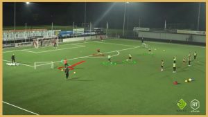 High Intensity Small Sided Game With Finishing