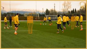 Udinese Calcio – Dynamic Passing Combinations With Two Balls
