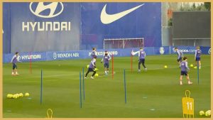 Atletico Madrid – Dynamic Passnig Combinations