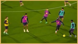 Fc Barcelona – Possession Game With Neutral Players