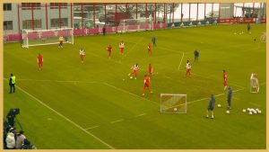 Bayern Munich – Transition Game With Finishing & Building Up