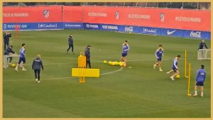 Atletico Madrid – Double Passing Combinations With Finishing