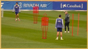 Atletico Madrid – High Intensity Passing Combinations With Finishing