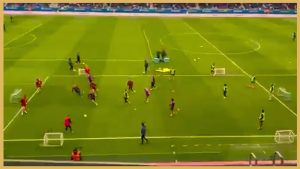 Fc Barcelona – Possession Game With Finishing