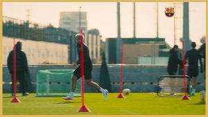 Fc Barcelona – Saq Drills With Balls & Finishing