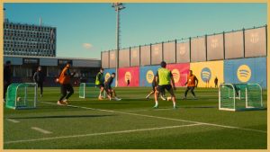 Fc Barcelona – Possession Game With Finishing