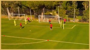 Cska – Intense Crossing And Finishing Drill & Speed Drills
