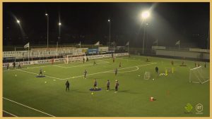 Great Passing Drill With Transtion Game & Finishing