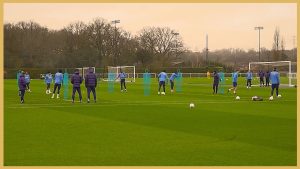 Tottenham Hotspur – Intense Passing Combinations With Two Balls