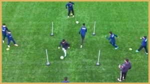 Two Balls Passing Combinations