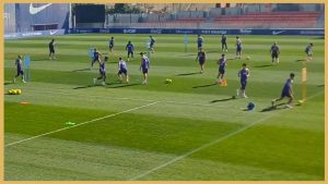 Atletico Madrid – High Intensity Passing Combinations