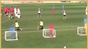 Sevilla – Technical Base Dribbling & Line Breaking Passes