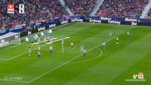 Atletico Madrid – LONG THROW-IN GOAL