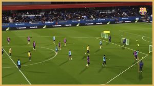 Fc Barcelona – Possession Game With Finishing – Two Games