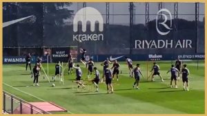 Atletico Madrid – Saq Drills With Balls